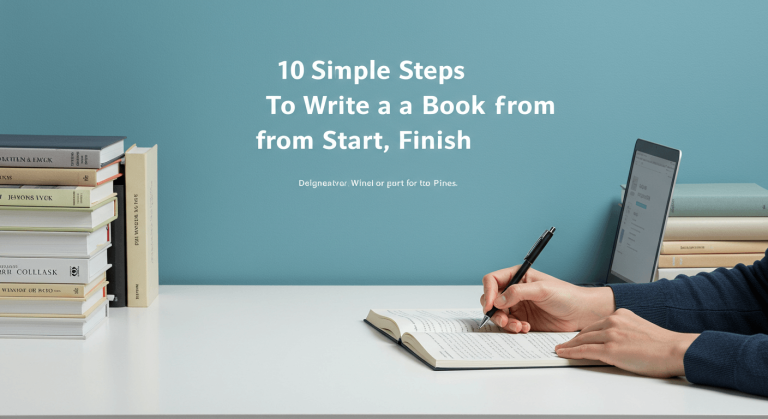 10 Simple Steps To Write A Book From Start To Finish
