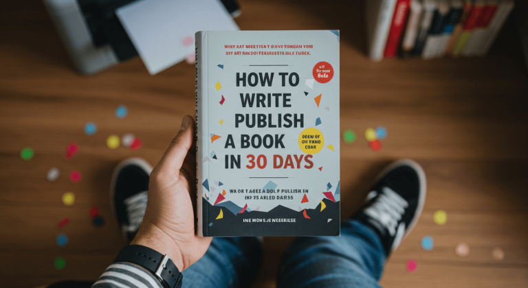 How To Write And Publish A Book In 30 Days