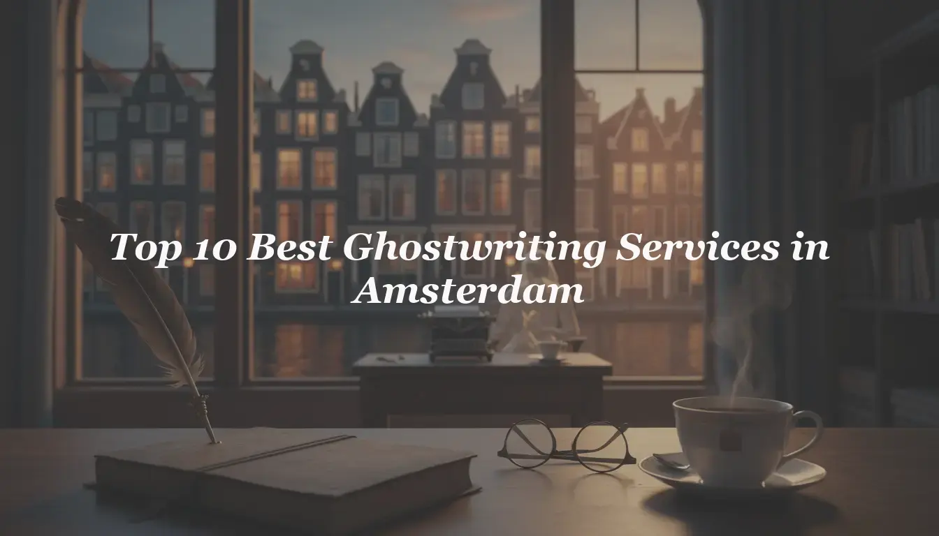 Top 10 Best Ghostwriting Services in Amsterdam 2026