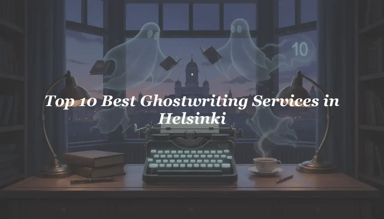 Top 10 Best Ghostwriting Services in Helsinki 2026