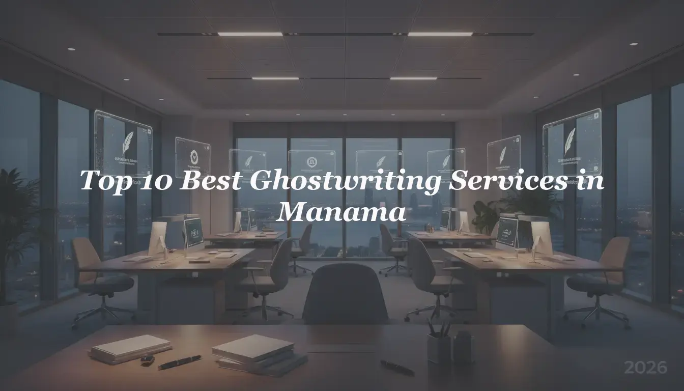 Top 10 Best Ghostwriting Services in Manama 2026