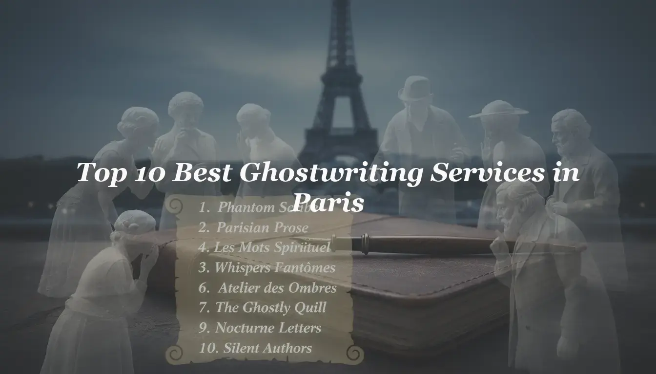 Top 10 Best Ghostwriting Services in Paris 2026