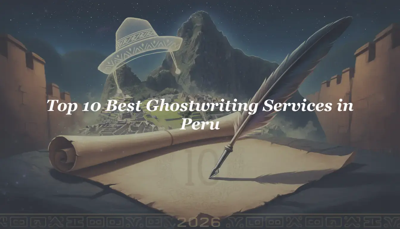 Top 10 Best Ghostwriting Services in Peru 2026