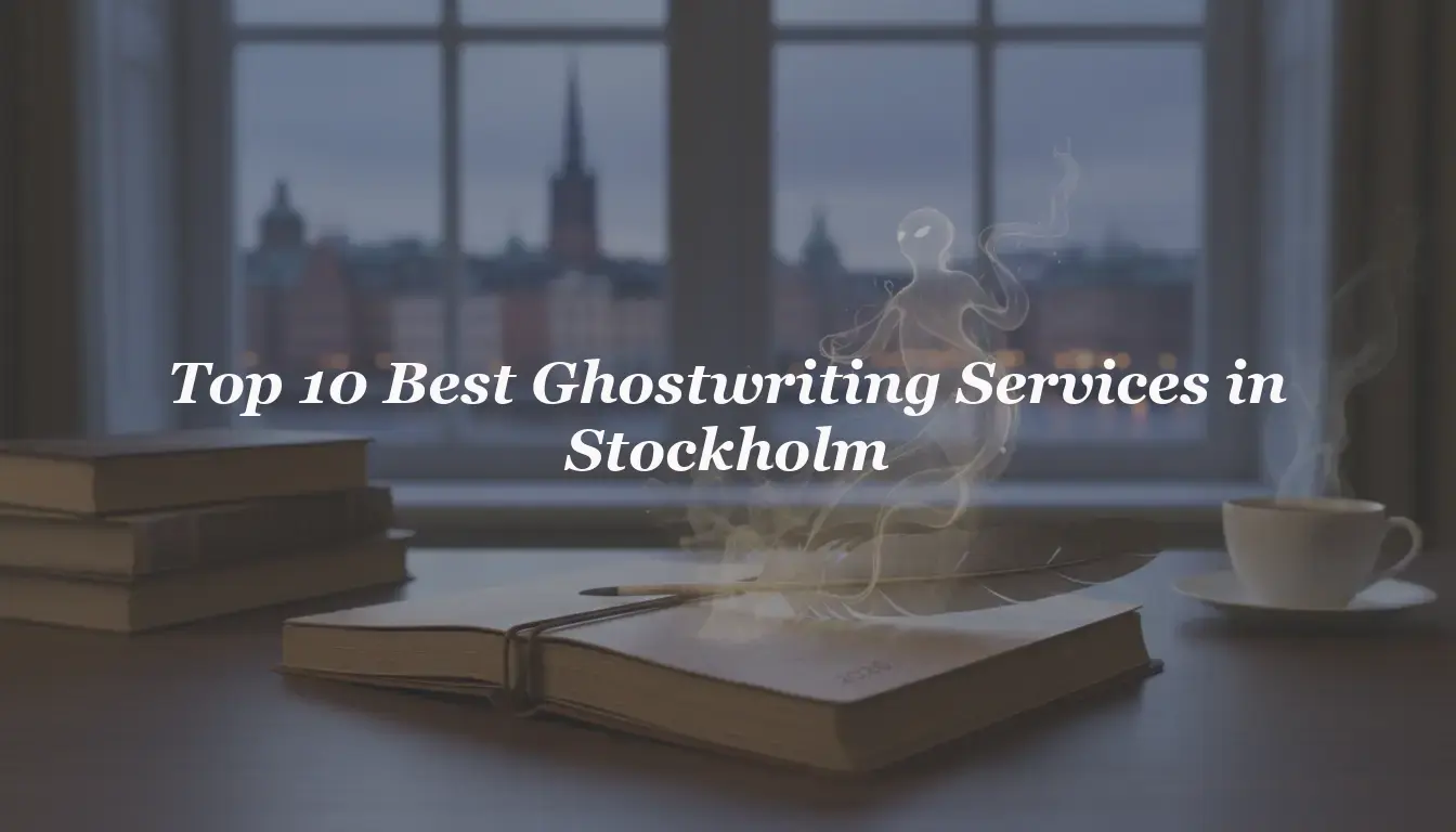 Top 10 Best Ghostwriting Services in Stockholm 2026