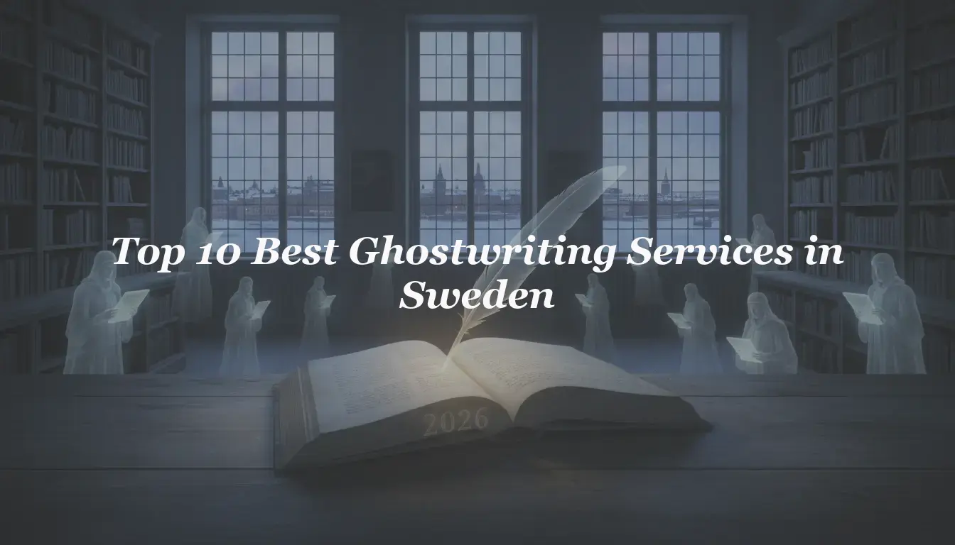 Top 10 Best Ghostwriting Services in Sweden 2026