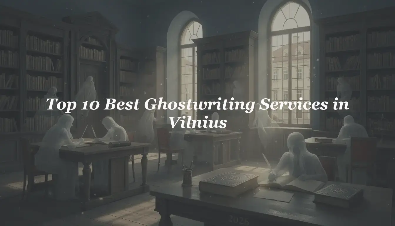 Top 10 Best Ghostwriting Services in Vilnius 2026
