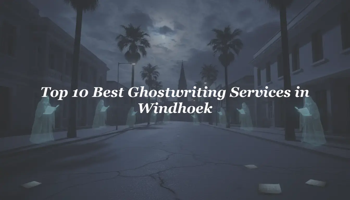 Top 10 Best Ghostwriting Services in Windhoek 2026