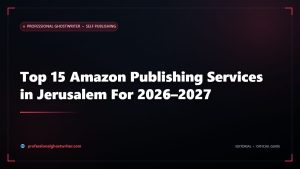 Top 15 Amazon Publishing Services in Jerusalem For 2026–2027