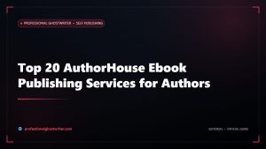 Top 20 AuthorHouse Ebook Publishing Services for Authors